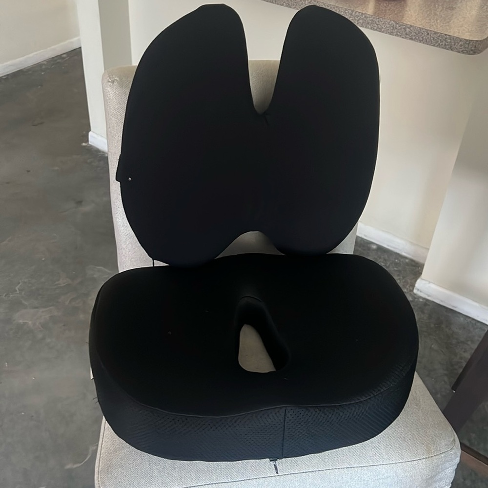 Ergonomic Back Cushion & Seat Set